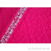 FOUR-C Cupcake Decorating Tools Star Acrylic Rolling Pin for Cupcake Topper Color Transparent - B00PJFXCBA